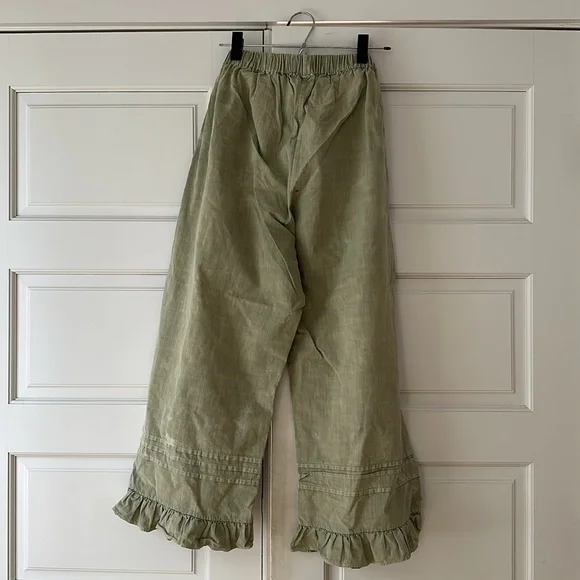 Rudy Jude Pillowcase Pants, Green Bean, xs - Picture 2 of 5